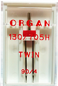 Иглы Organ двойные 90\4 ( 1 шт)